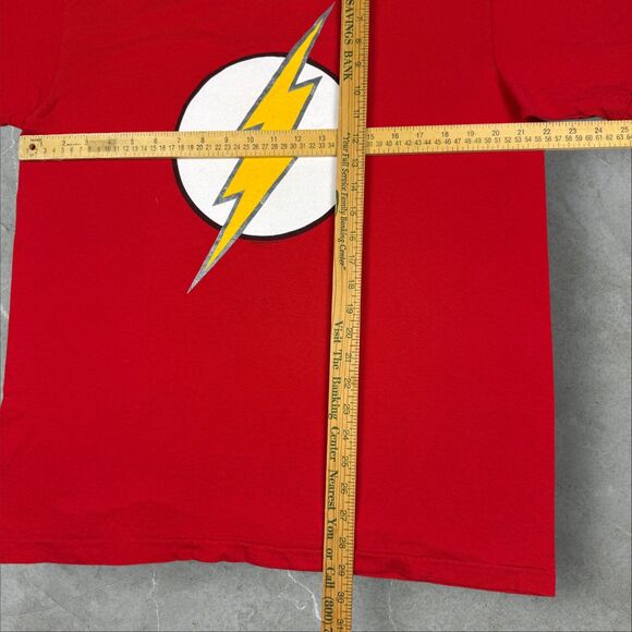 Vintage Y2K Changes The Flash Super Hero Logo Single Stitch T Shirt - Large - Picture 5 of 7